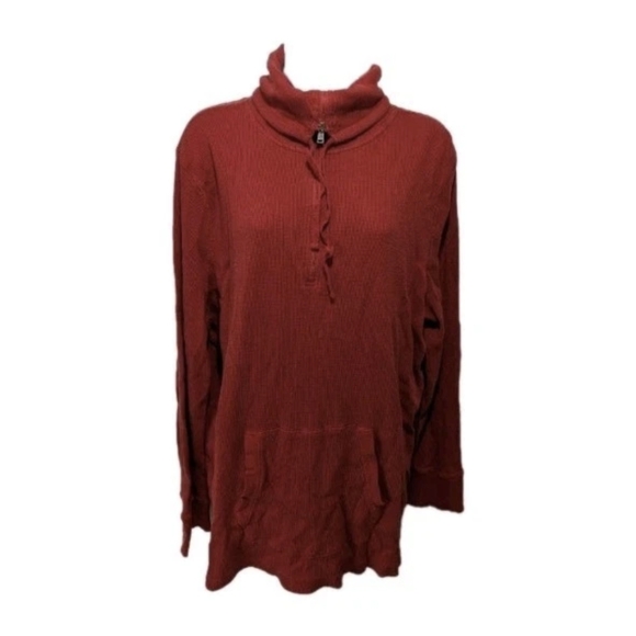 Lauren Ralph Lauren Active Pullover Sweater Long Sleeve 3X Waffle Knit #7700 - Picture 1 of 7